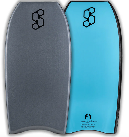 Bodyboard SCIENCE THUNDER PP METAL GREY/AQUA 46"