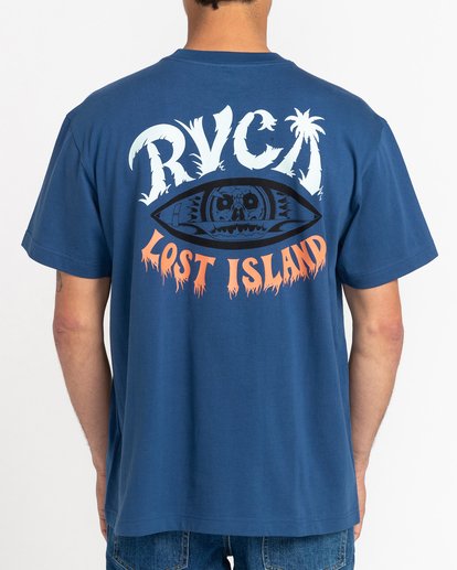 Tee-shirt RVCA LOST ISLAND ROYAL