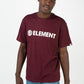 TEE-SHIRT ELEMENT BLAZIN SS VINTAGE RED