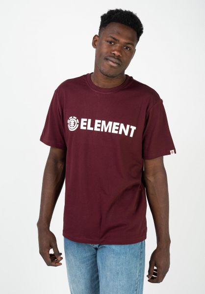 TEE-SHIRT ELEMENT BLAZIN SS VINTAGE RED