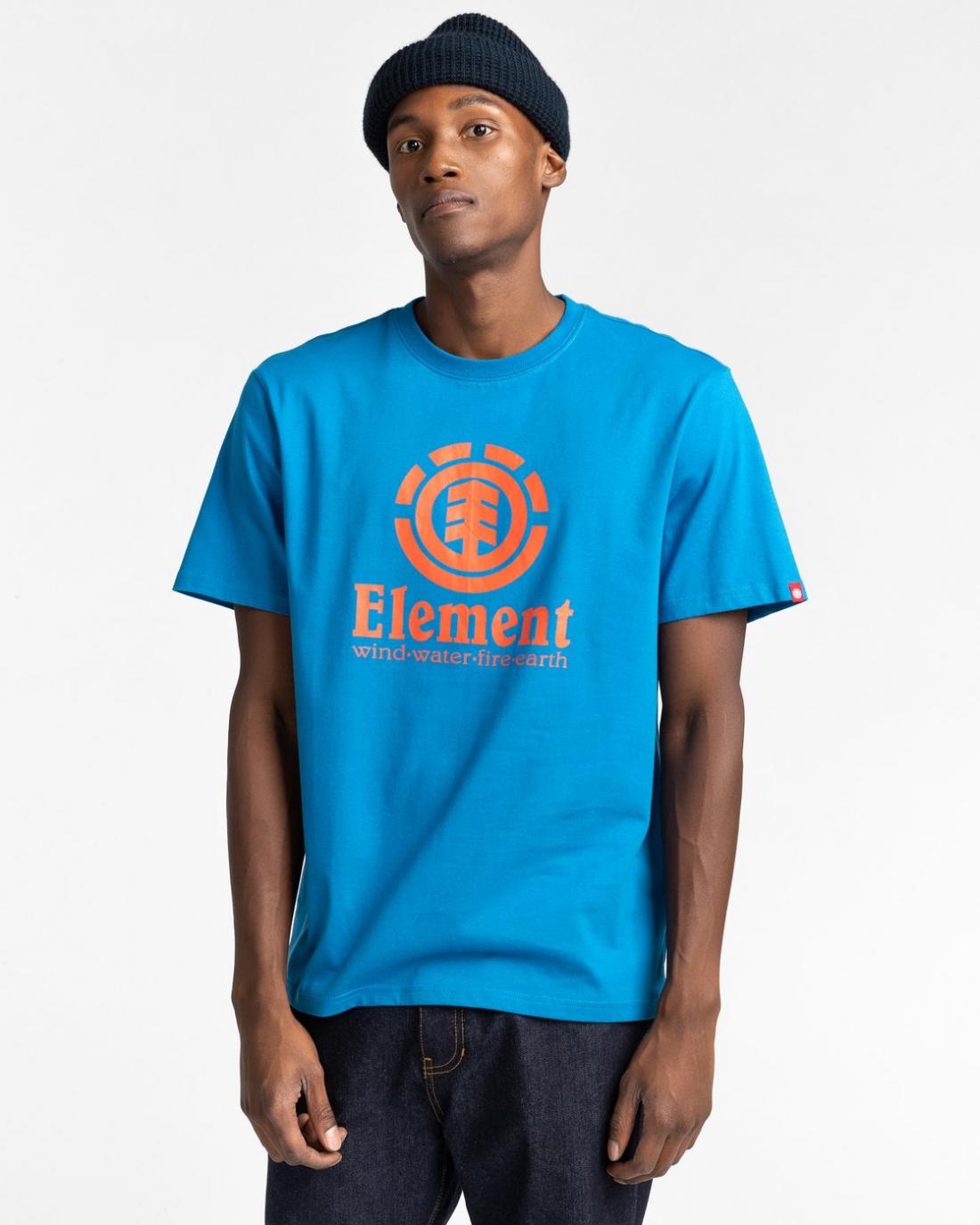 TEE-SHIRT ELEMENT VERTICAL VINTAGE DEEP WATER