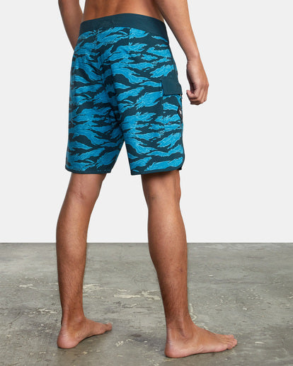 Boardshort RVCA Zak Noyle Eastern Trunk Blue Camo