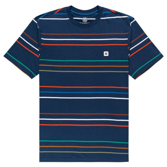 Tee-shirt Element HOVDEN STRIPES SS INSIGNIA BLUE