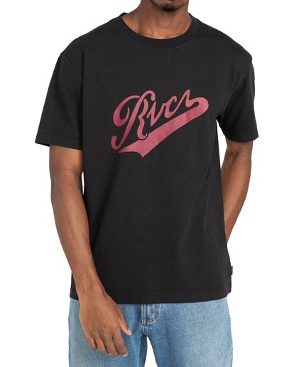 Tee-shirt RVCA PENNANT BLACK