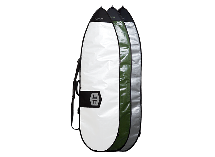 Housse de surf Hurricane POLYETHYLENE FISH/HYBRID COVER 6'3 SILVER