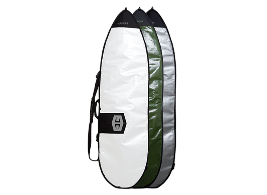 Housse de surf Hurricane POLYETHYLENE FISH/HYBRID COVER 6'3 SILVER