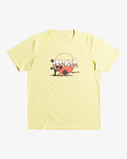 Tee-shirt RVCA Jay Tree CELERY