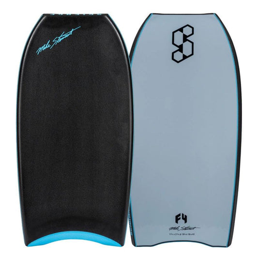 Bodyboard SCIENCE STYLE LOADED F4 QUAD VENT GRIS/TURQUOISE 42"