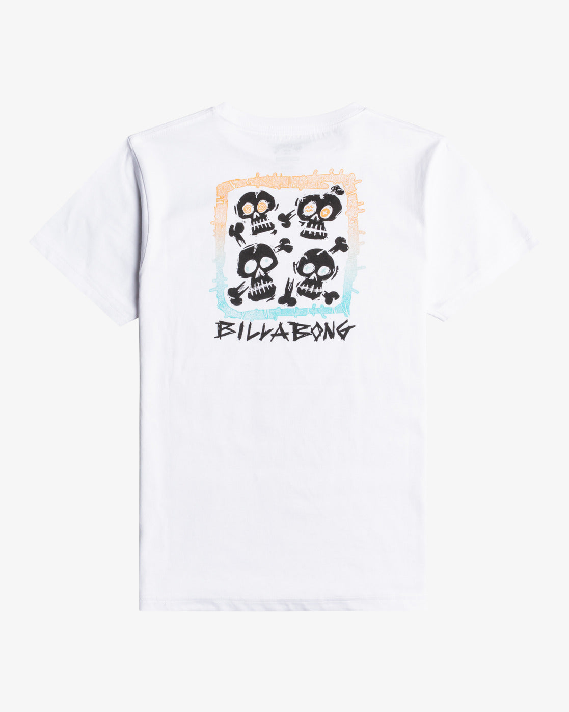 Tee-shirt junior Billabong Four Skulls - WHITE