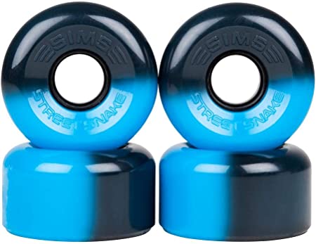 Sims Quad Wheels Street Snakes 2tone 78a (pk Blue/Black 62 MM