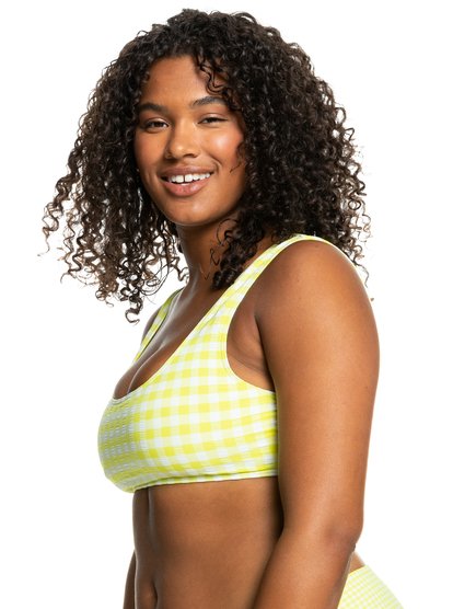 Haut de bikini ROXY Beautiful Sun Bralette Limonade Large Castle