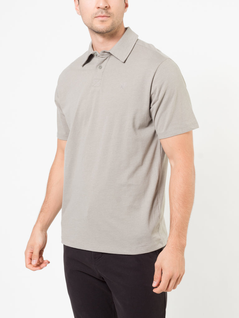 POLO HURLEY HOMME DRI ACE POLO SS LIGHT GREY