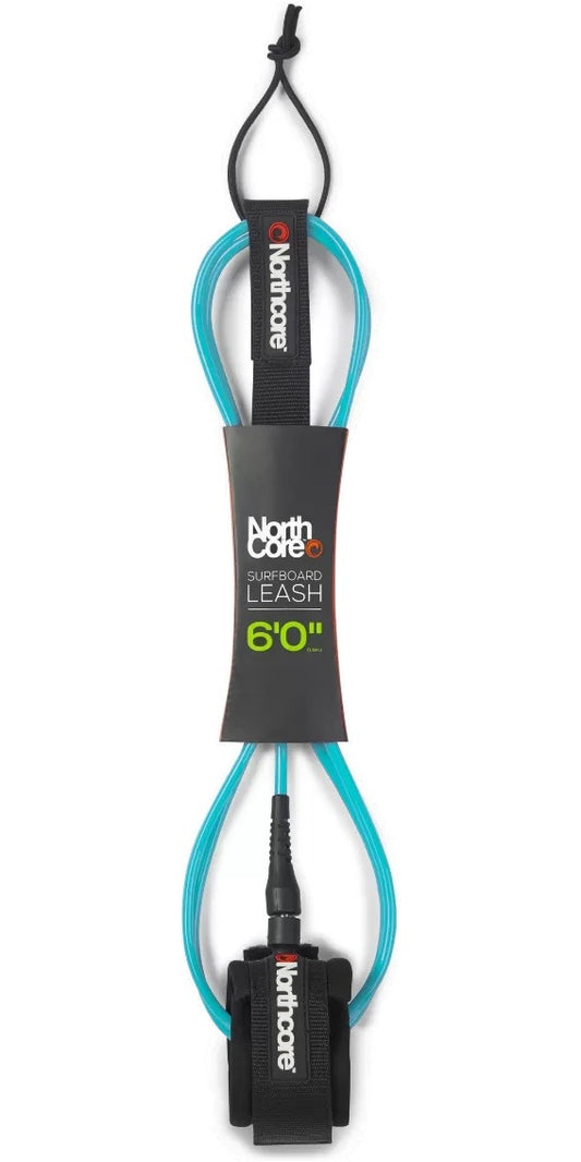 Leash surf 6FT/6mm Northcore- Turquoise