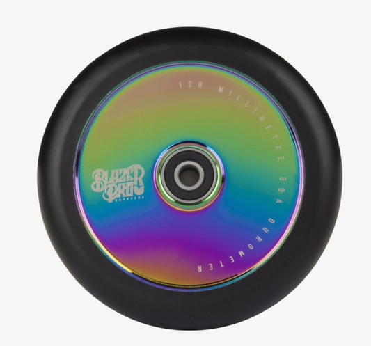 Blazer Pro Scooter Wheel Hollow 120mm W/Abec Neo Chrome 120 MM