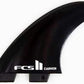 Dérives FCS II CARVER GLASS FLEX QUAD REAR FINS Small