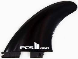 Dérives FCS II CARVER GLASS FLEX QUAD REAR FINS Small