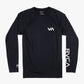 Lycra RVCA manches longues RASHGUARD Black