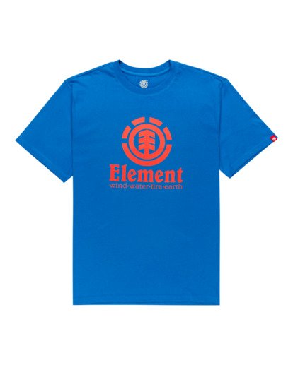 TEE-SHIRT ELEMENT VERTICAL VINTAGE DEEP WATER