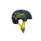 CASQUE DE SKATE ALK13 KRYPTON BLACK YELLOW STAR MAT