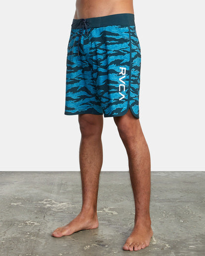 Boardshort RVCA Zak Noyle Eastern Trunk Blue Camo