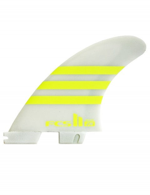 DERIVES FCS II JULIAN WILSON PC Medium Acid/White Tri Retail Fins