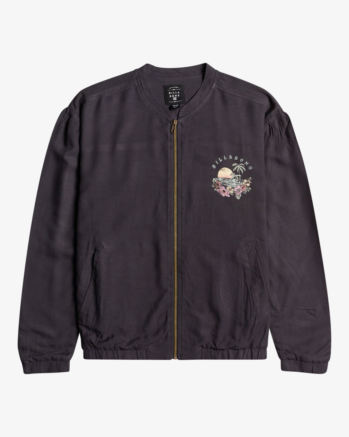 Bomber Femme Tropical Summer OFF BLACK