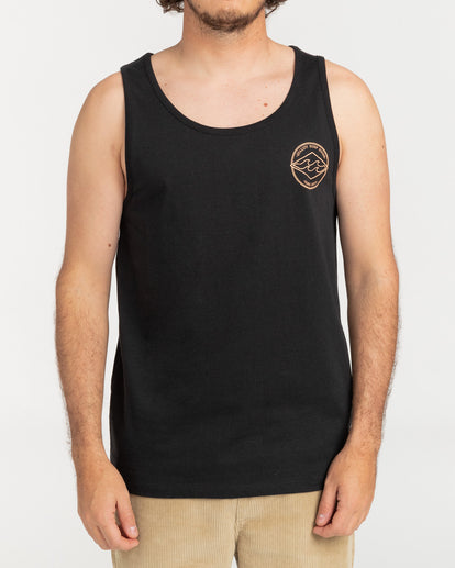 Débardeur BILLABONG ROTOR DIAMOND TANK  - WASHED BLACK