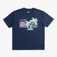 Tee-shirt RVCA QUARANTINE DREAMS NAVY MARINE