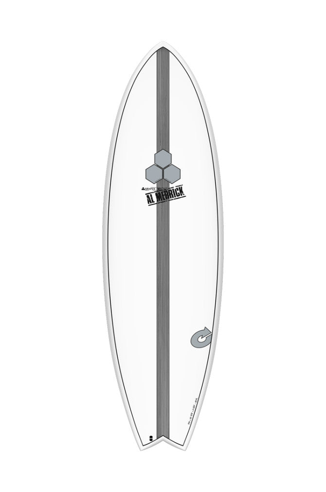 PLANCHE DE SURF 5'10 POD MOD TORQ Xlite Channel island White Pinline