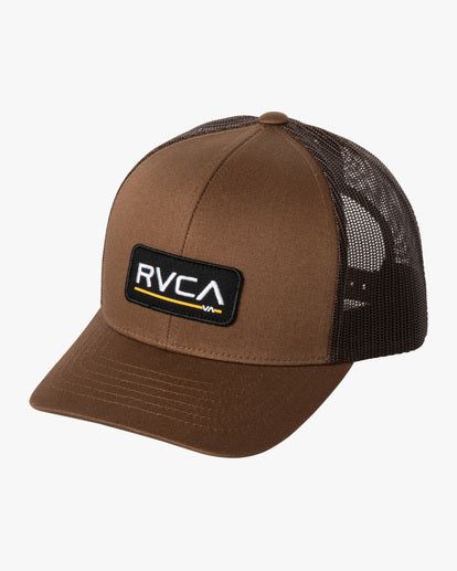 CASQUETTE RVCA TICKET TRUCKER TOBACCO