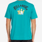 Tee-shirt Billabong Simpsons Family Arch Teal