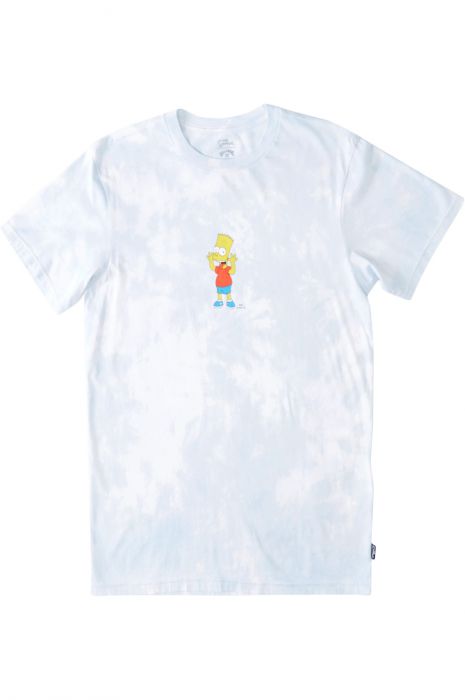 T-SHIRT BILLABONG SIMPSONS BART SS T WHITE