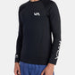 Lycra RVCA manches longues RASHGUARD Black