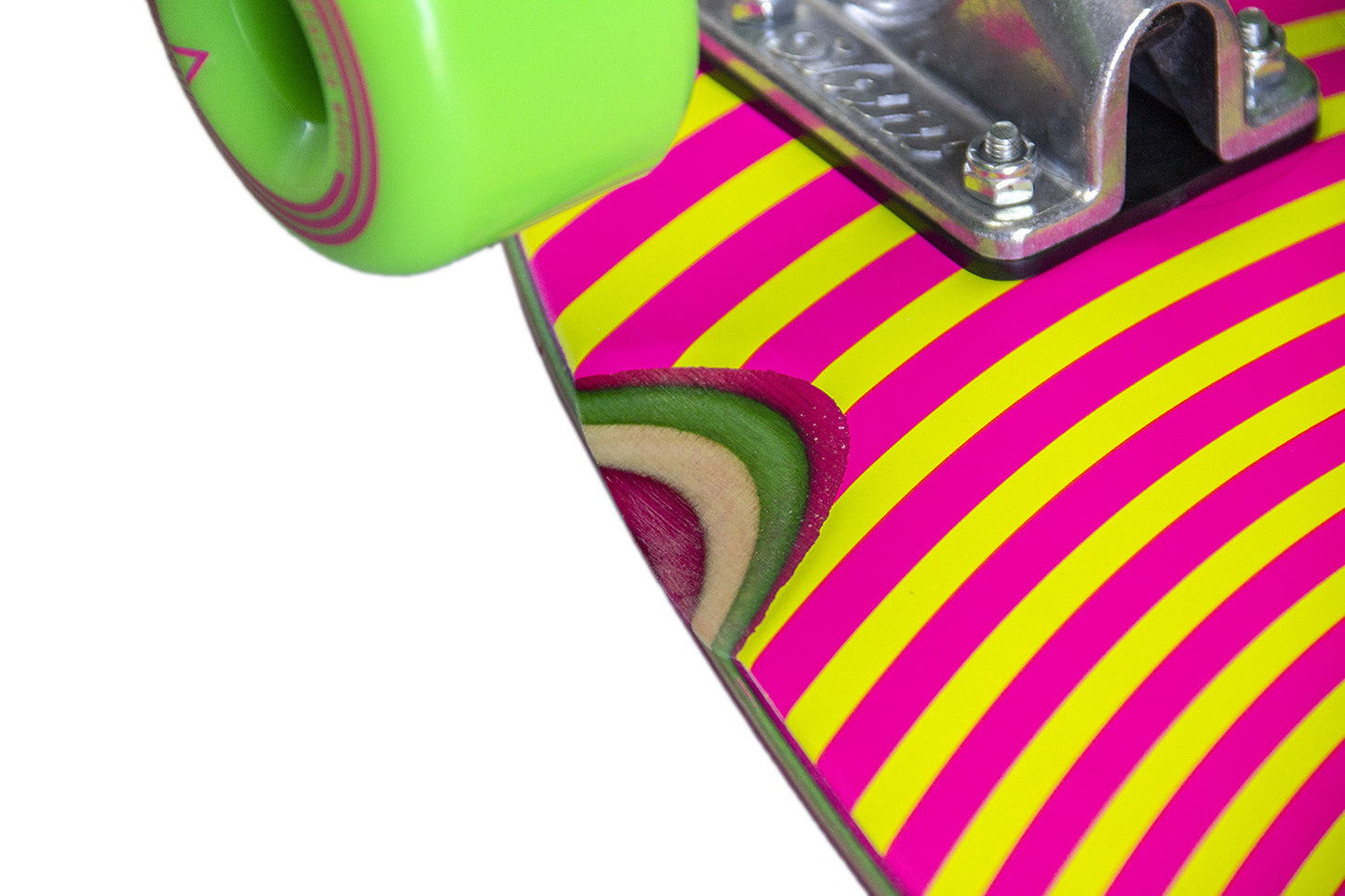 DUSTERS COMPLETE LONGBOARD 40 CALIFORNIA DEAMING NEON GREEN