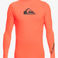 Lycra manches longues Quiksilver UPF 50 All Time Coral