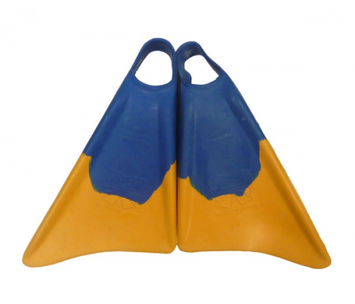 PALMES BODYBOARD MAKAPUU SWFINS CHURCHILL BLEU ORANGE