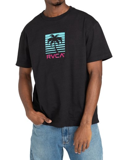 TEE-SHIRT RVCA PALM BEACH