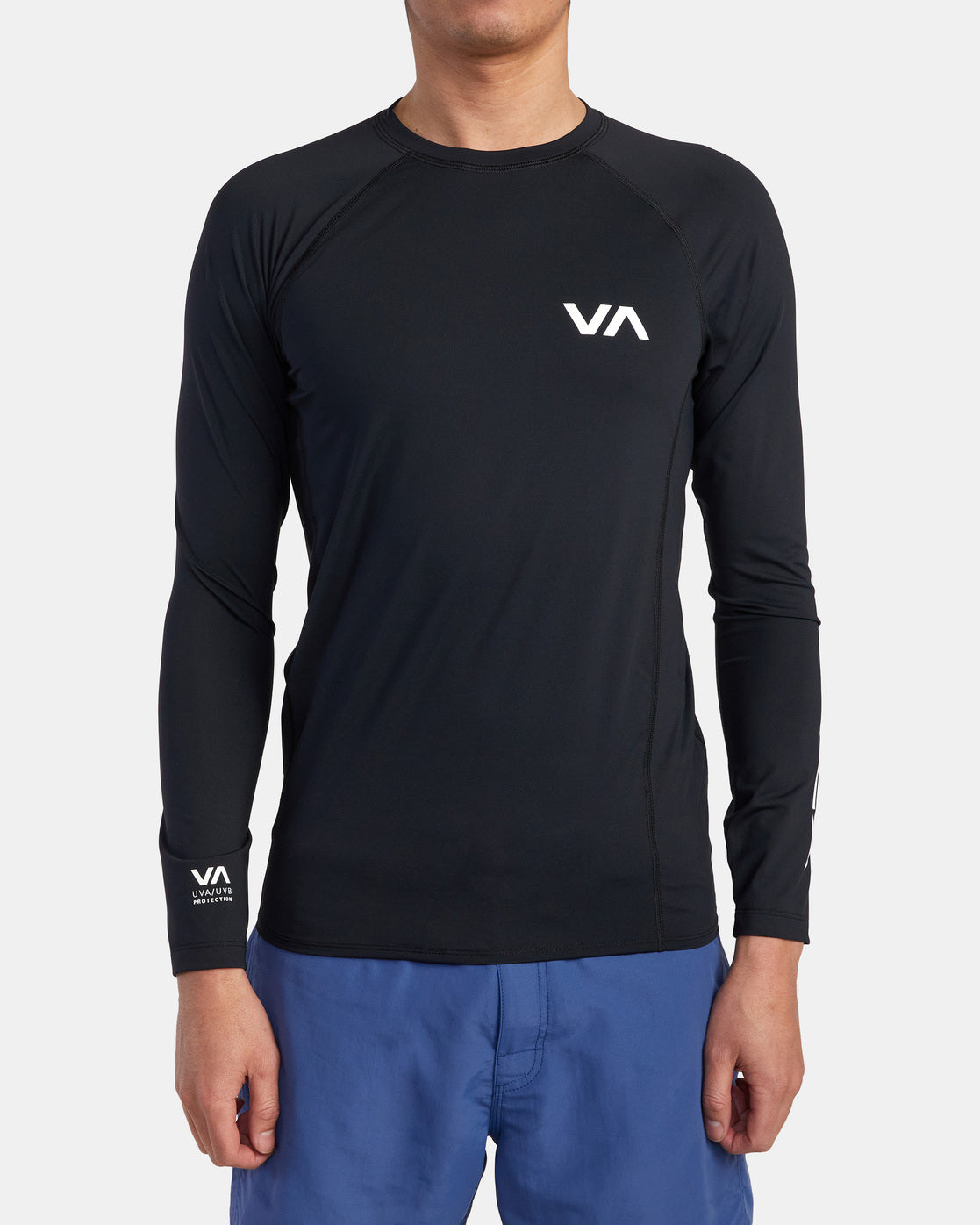 Lycra RVCA manches longues RASHGUARD Black