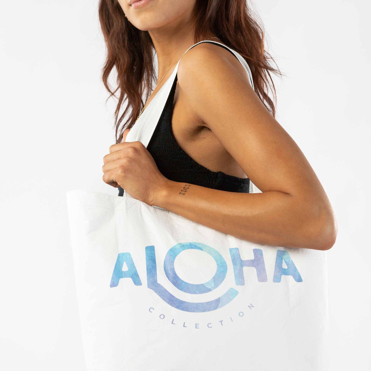 Sac ALOHA Monstera Reversible Tote