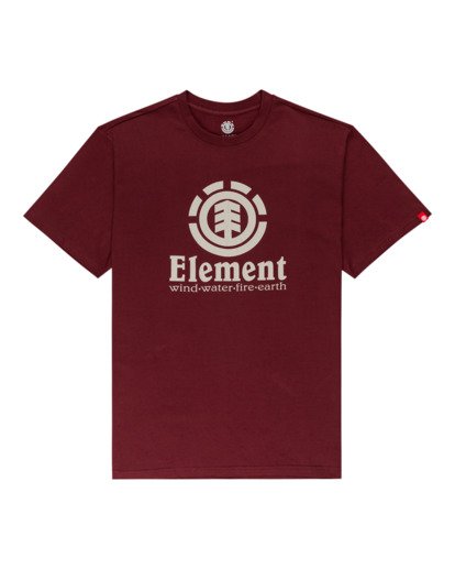 TEE-SHIRT ELEMENT VERTICAL VINTAGE RED