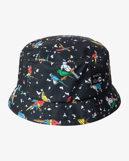 BOB RVCA LP X KLW BUCKET BLACK